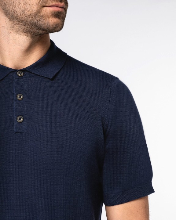 Polos personnalisable SPASSO Polo écoresponsable en maille homme