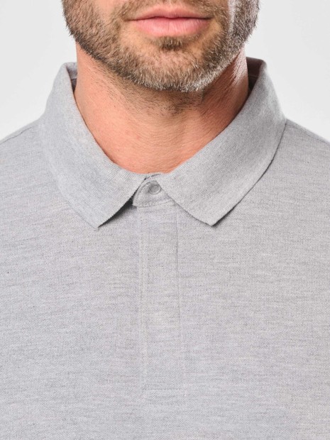 Polos à personnaliser WK. DESIGNED TO WORK Polo col boutons pression manches courtes homme 