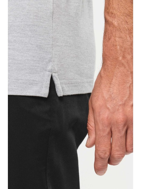 WK. DESIGNED TO WORK Polo col boutons pression manches courtes homme  personnalisable