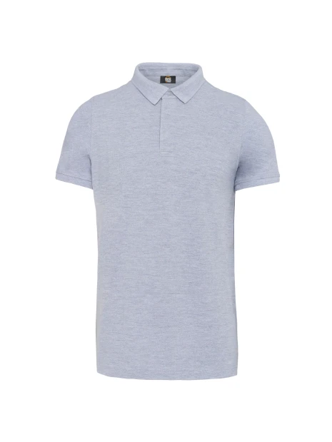 WK. DESIGNED TO WORK Polo col boutons pression manches courtes homme /api/colors/a37ac46b-201c-43db-9085-8f3a99c04b1c personnalisable
