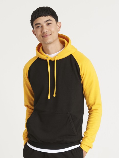 Sweat-shirts à personnaliser AWDIS BASEBALL HOODIE 