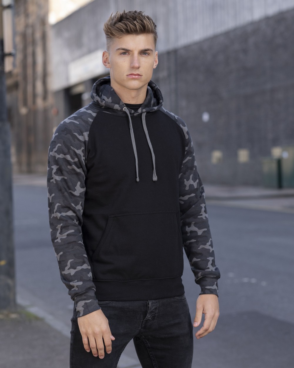 AWDIS BASEBALL HOODIE Sweatshirts personalisierbar