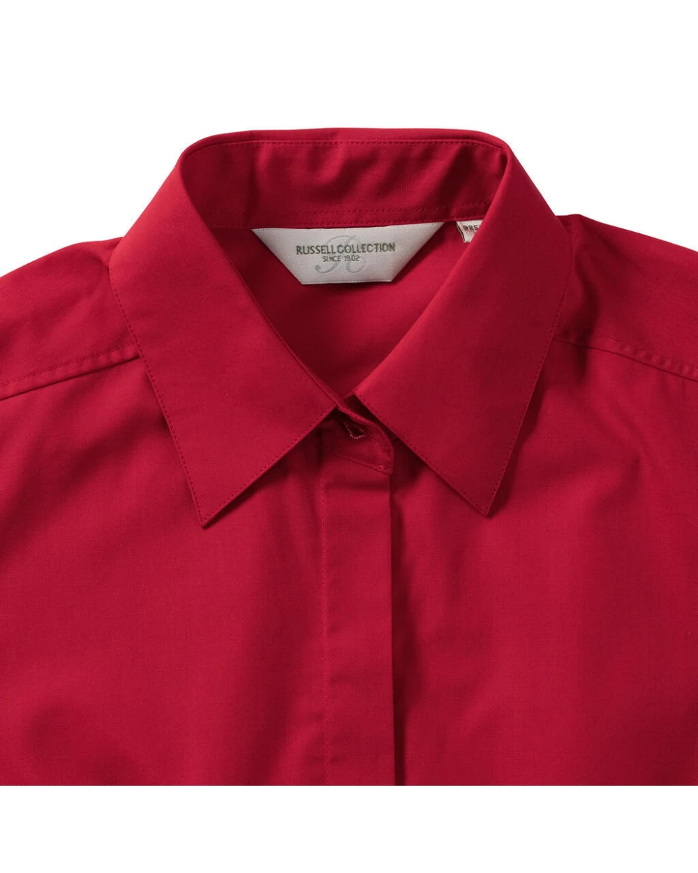Hemden RUSSELL Ladies' Fitted Poplin Shirt voor bedrukking &amp; borduring