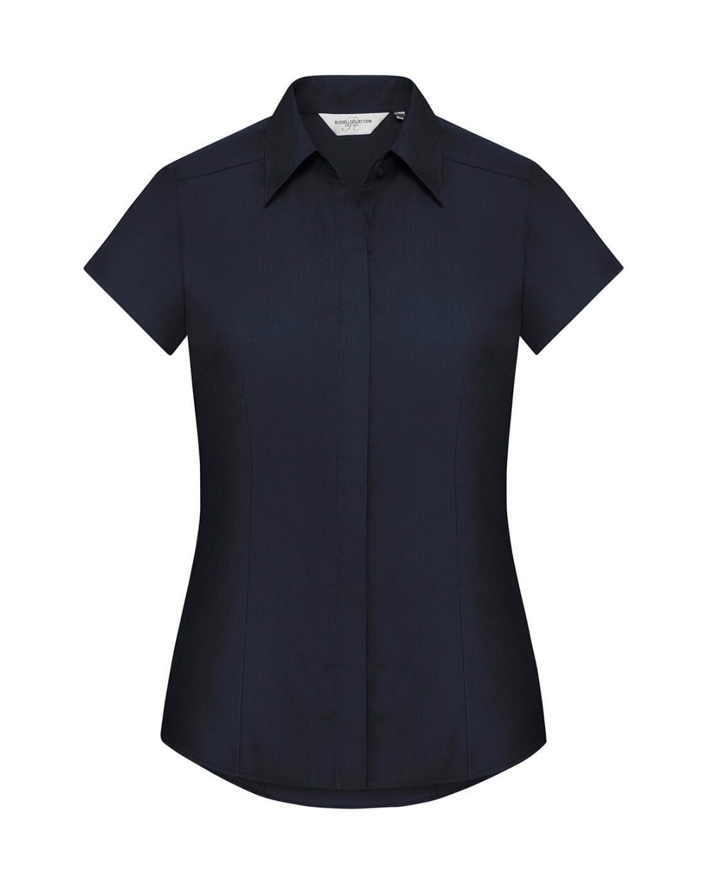 RUSSELL Ladies' Fitted Poplin Shirt Hemden personalisierbar