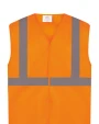 Fluo vestjes YOKO Hi-vis railway waistcoat class 2 (HVW118PE) voor bedrukking &amp; borduring