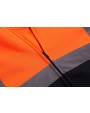 YOKO Hi Vis Zip Hoodie Sweatshirts personalisierbar