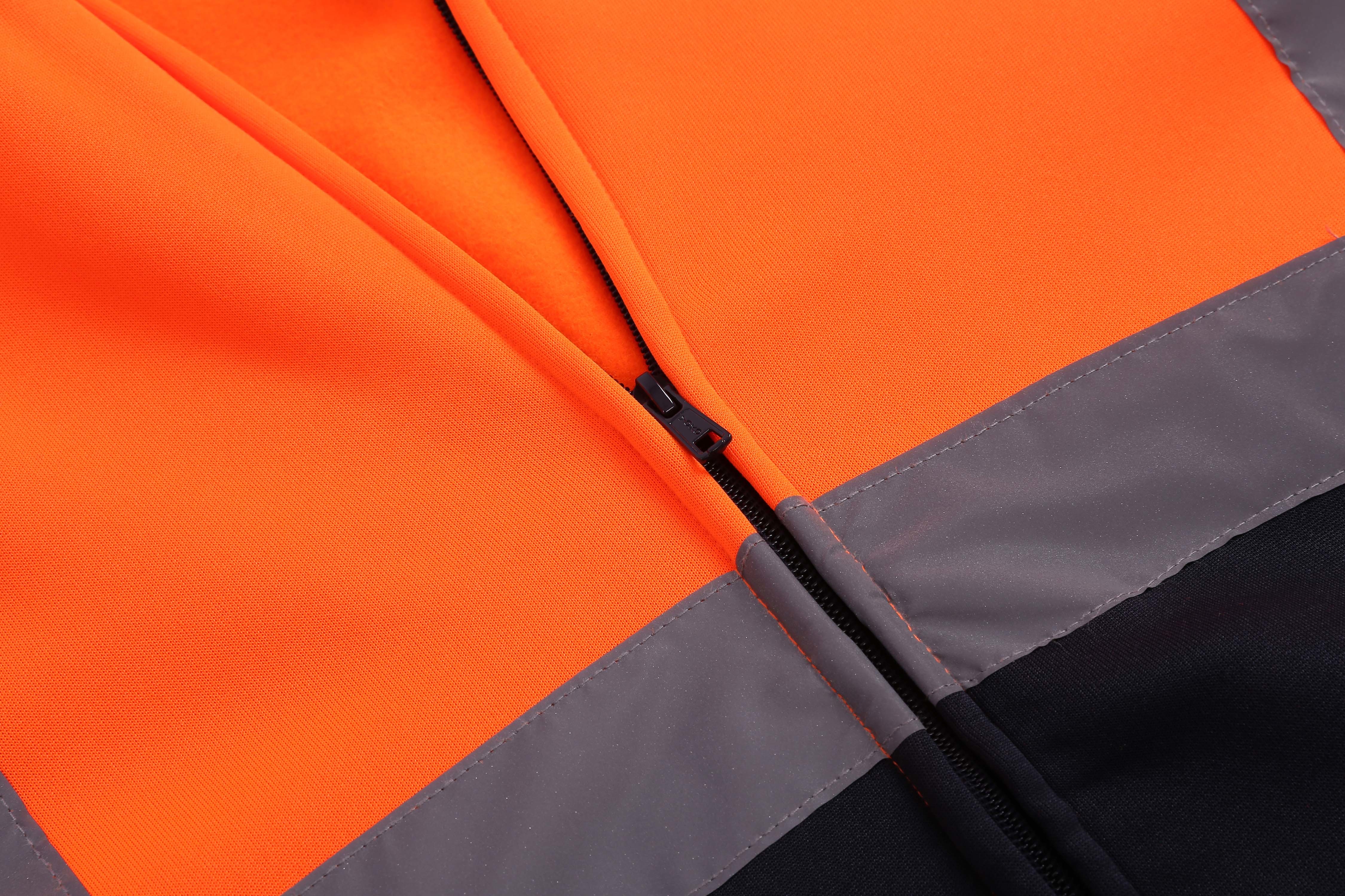 Sweaters & hoodies YOKO Hi Vis Zip Hoodie voor bedrukking &amp; borduring