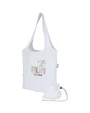 4DO Madras Blend 140 g/m², GRS-zertifizierte, faltbare Baumwoll Tragetasche, 7 l Tote Bags personalisierbar