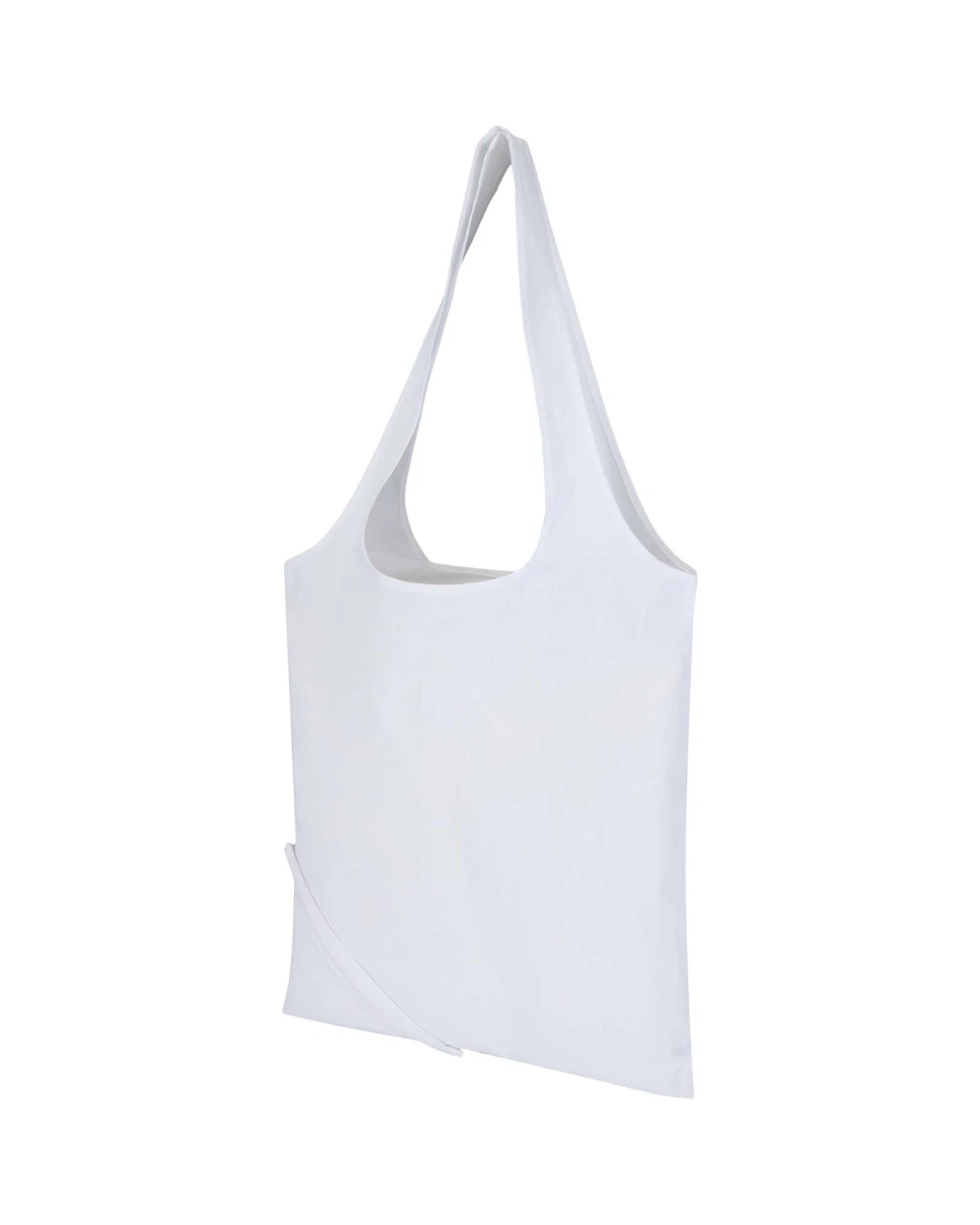 Tote bags 4DO Madras Blend 140 g/m² GRS-gecertificeerde, gerecyclede, opvouwbare katoenen draagtas, 7 liter voor bedrukking &amp; borduring