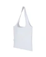 Tote bags personnalisable 4DO Sac fourre-tout pliable en coton recyclé GRS « Madras Blend » 140 g/m², 7 L