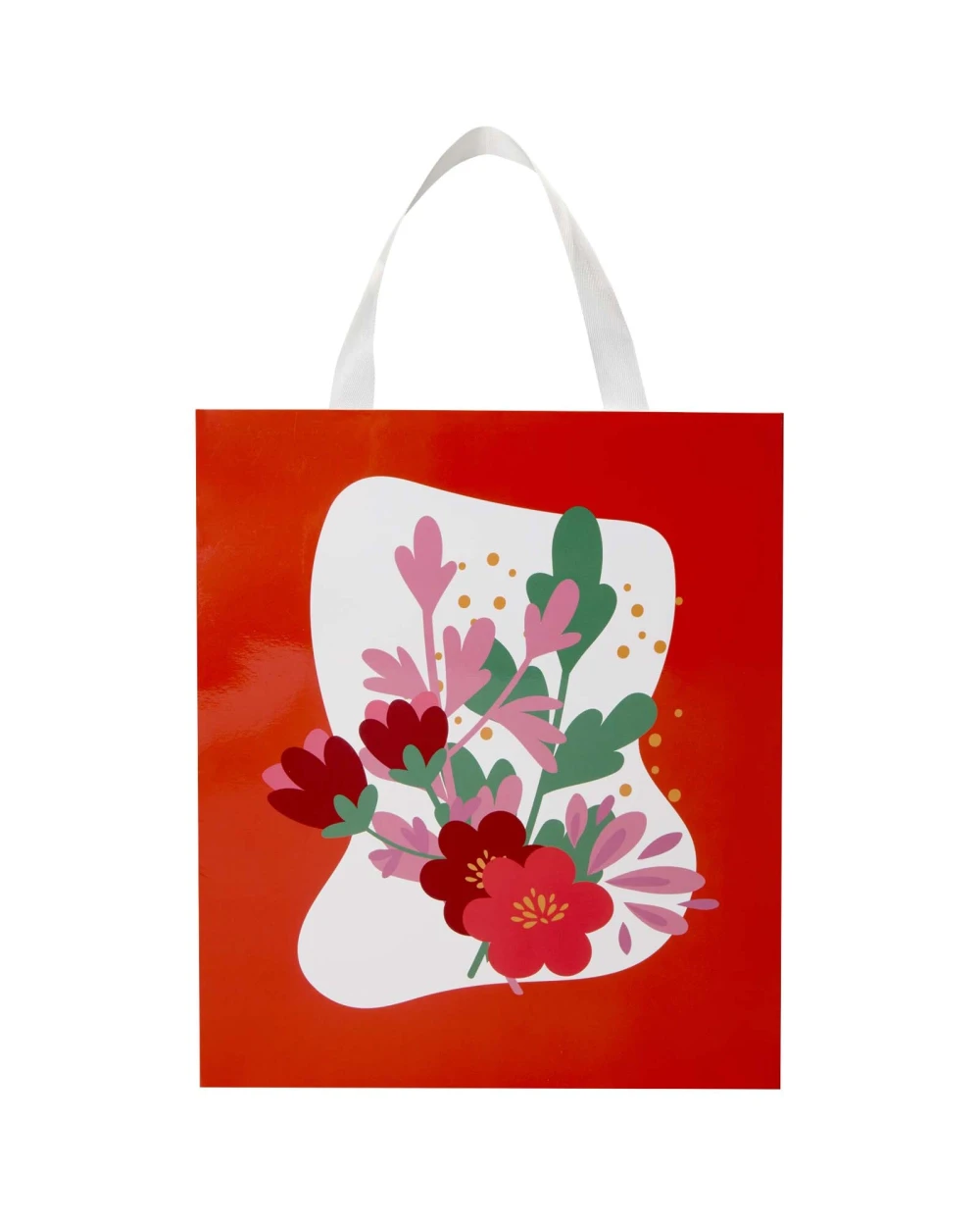 Sacs & Bagagerie personnalisable 4DO Sac en papier Smartfold 210 g/m² avec anses en ruban et pelliculage mat - 31 x 12 x 39 cm