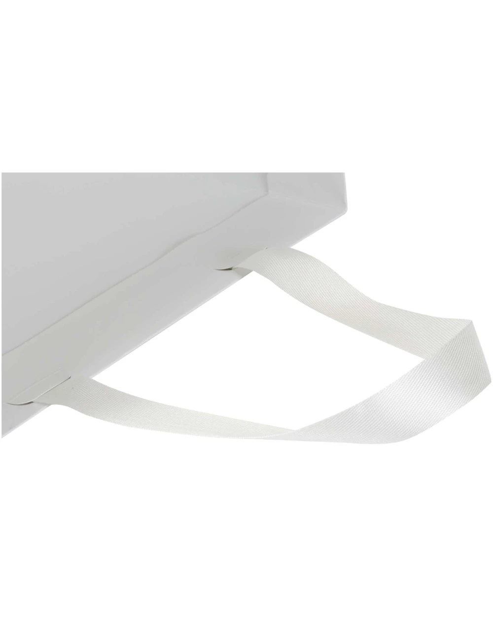 Sacs & Bagagerie personnalisable 4DO Sac en papier Smartfold 210 g/m² avec anses en ruban et pelliculage mat - 31 x 12 x 39 cm