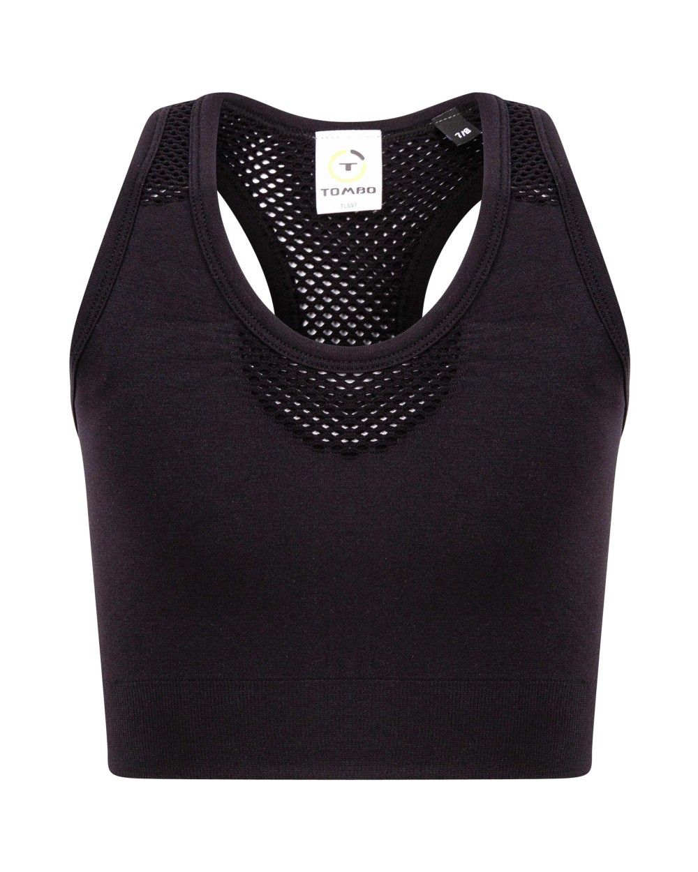 T-shirts TOMBO Kids seamless crop top voor bedrukking &amp; borduring