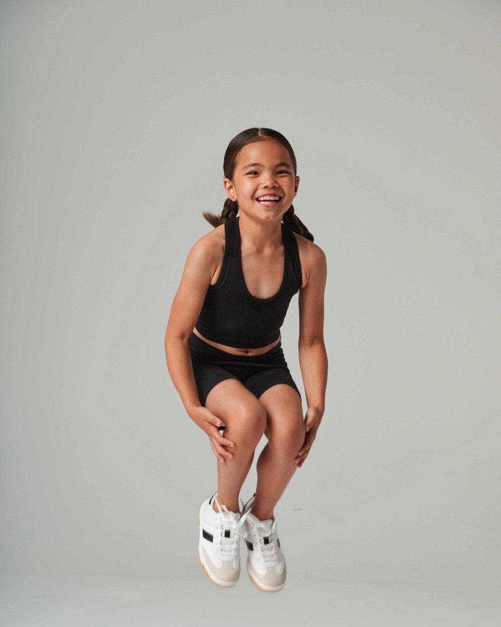 T-Shirts personnalisable TOMBO Haut court sans coutures pour enfants