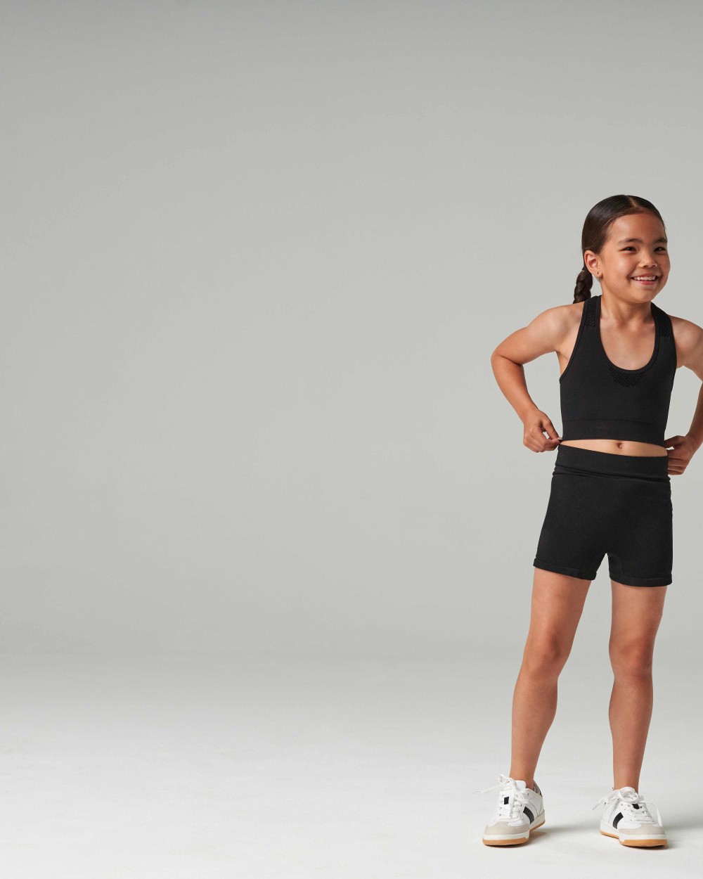 T-shirts TOMBO Kids seamless crop top voor bedrukking &amp; borduring