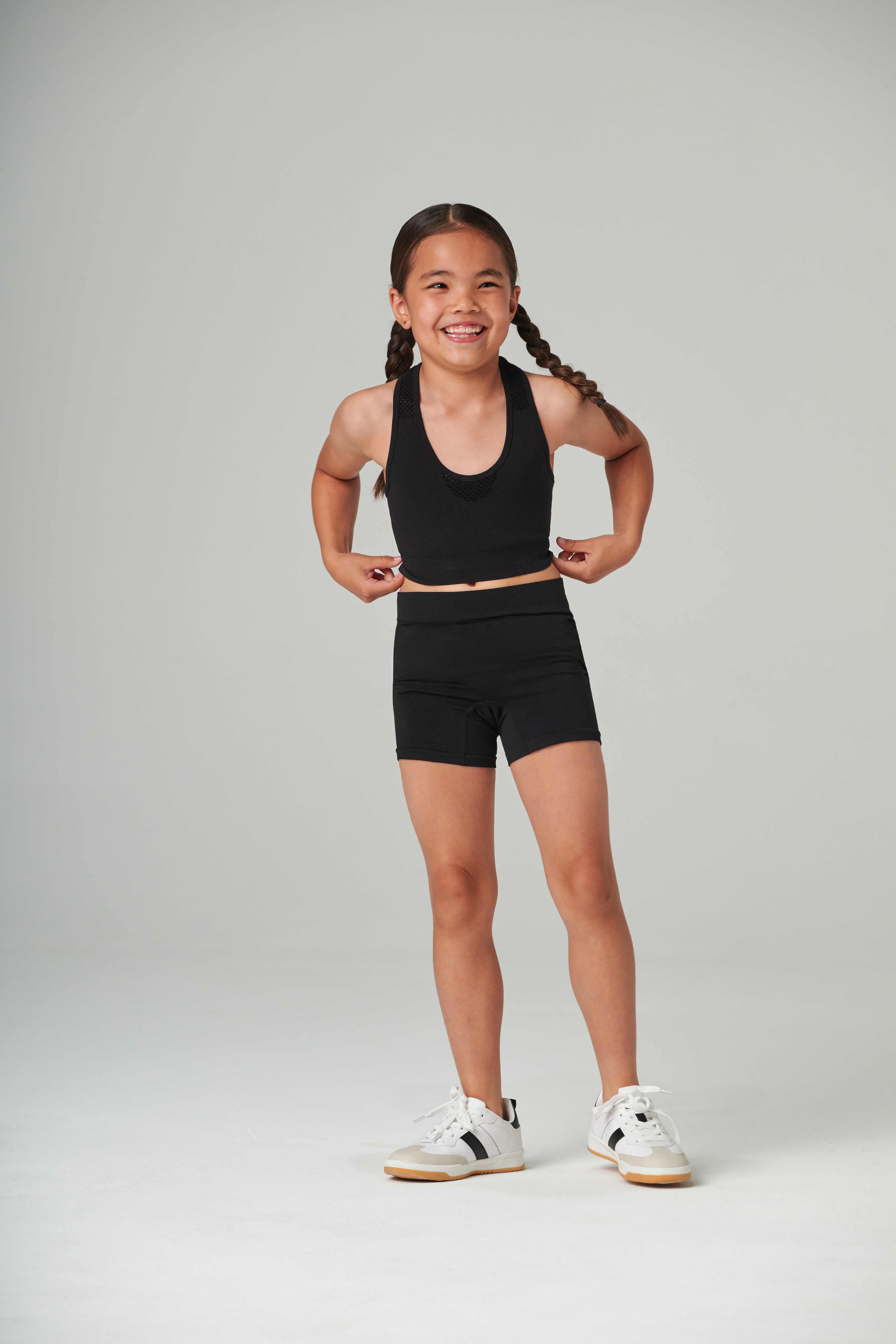 TOMBO Kids seamless crop top T-Shirts personalisierbar