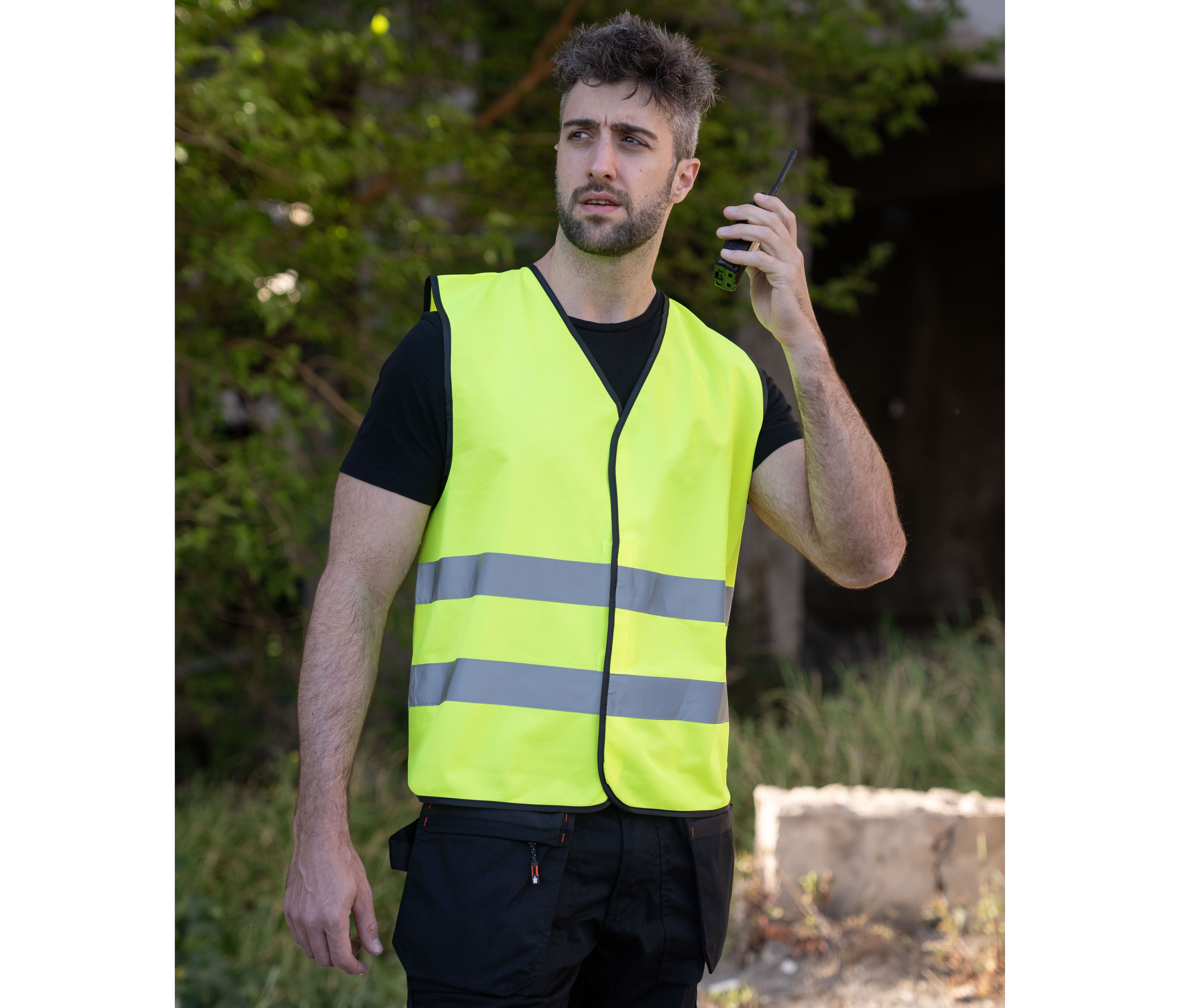 Gilets de sécurité personnalisable KORNTEX COMFORT SAFETY VEST "SOLTAU"