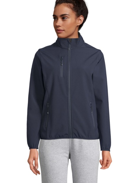 Vestes à personnaliser SOL'S Women´s Falcon Zipped Softshell Jacket 