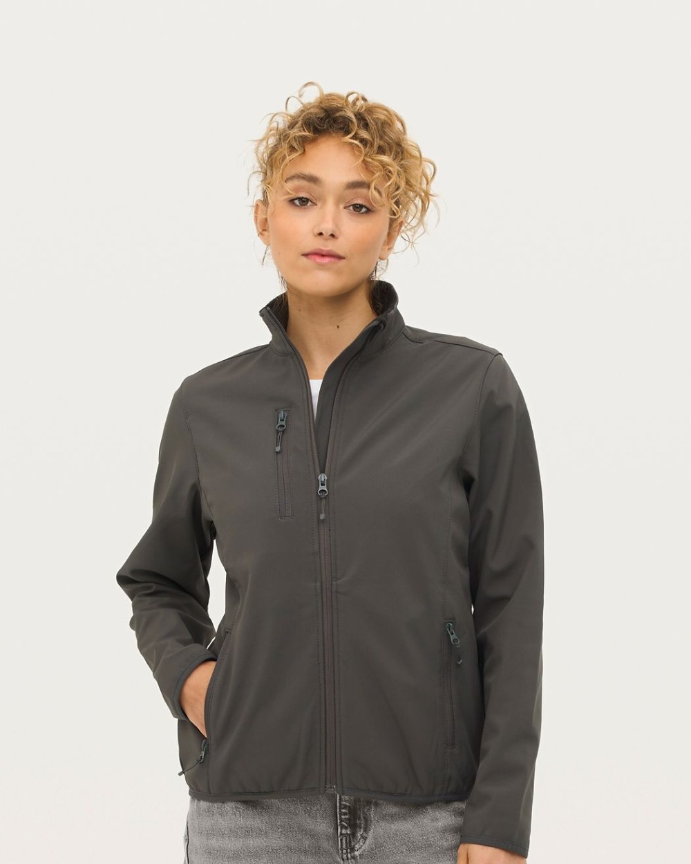 Vestes personnalisable SOL'S Women´s Falcon Zipped Softshell Jacket