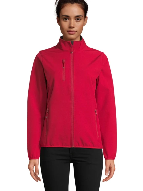 Vestes à personnaliser SOL'S Women´s Falcon Zipped Softshell Jacket 