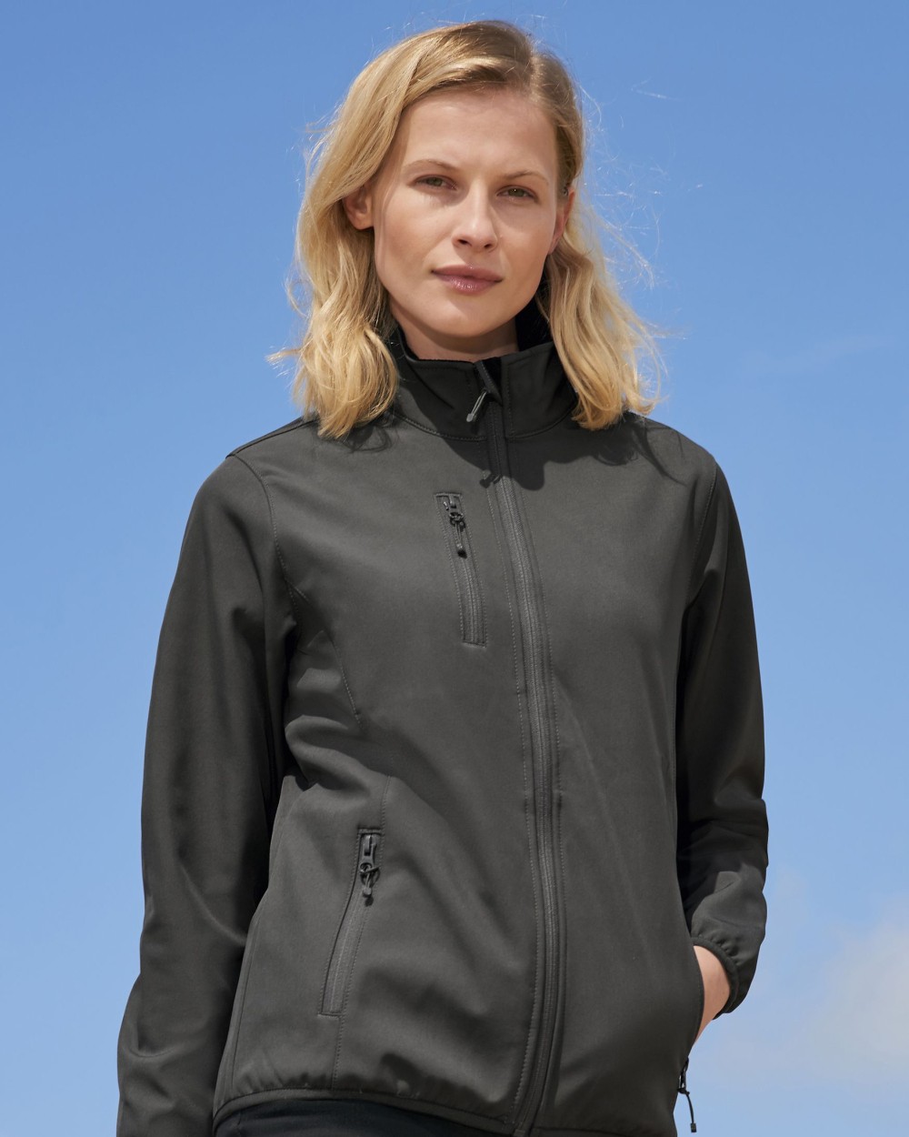 Jassen SOL'S Women´s Falcon Zipped Softshell Jacket voor bedrukking &amp; borduring
