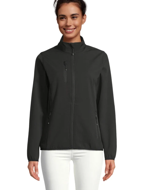Vestes à personnaliser SOL'S Women´s Falcon Zipped Softshell Jacket 