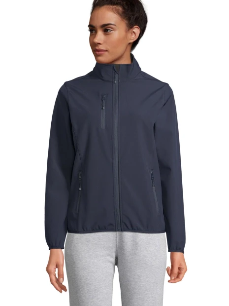 Vestes à personnaliser SOL'S Women´s Falcon Zipped Softshell Jacket 