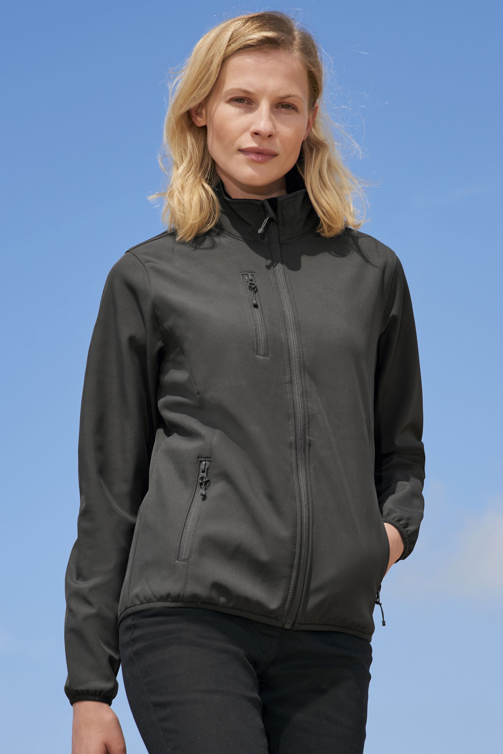 Vestes personnalisable SOL'S Women´s Falcon Zipped Softshell Jacket