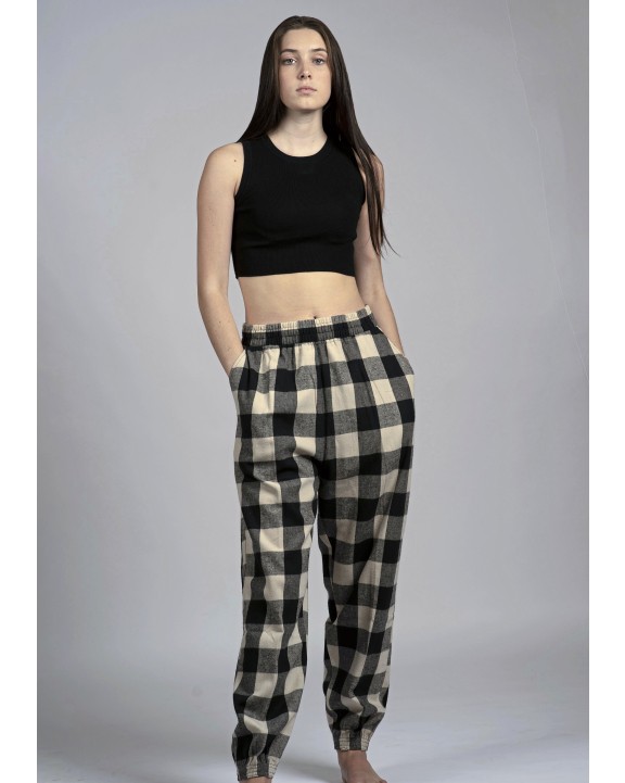 Pantalons personnalisable BURNSIDE Flannel Jogger Pant