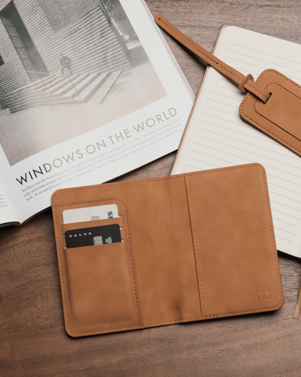 Sacs & Bagagerie personnalisable VINGA VINGA Housse à passeport anti-RFID Bosler RCS