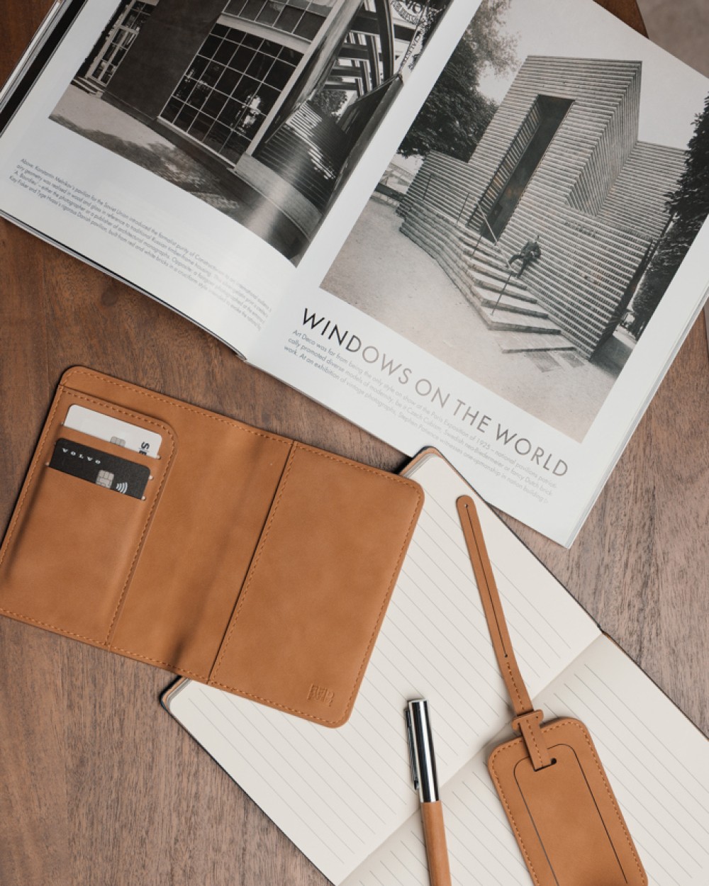 Sacs & Bagagerie personnalisable VINGA VINGA Housse à passeport anti-RFID Bosler RCS