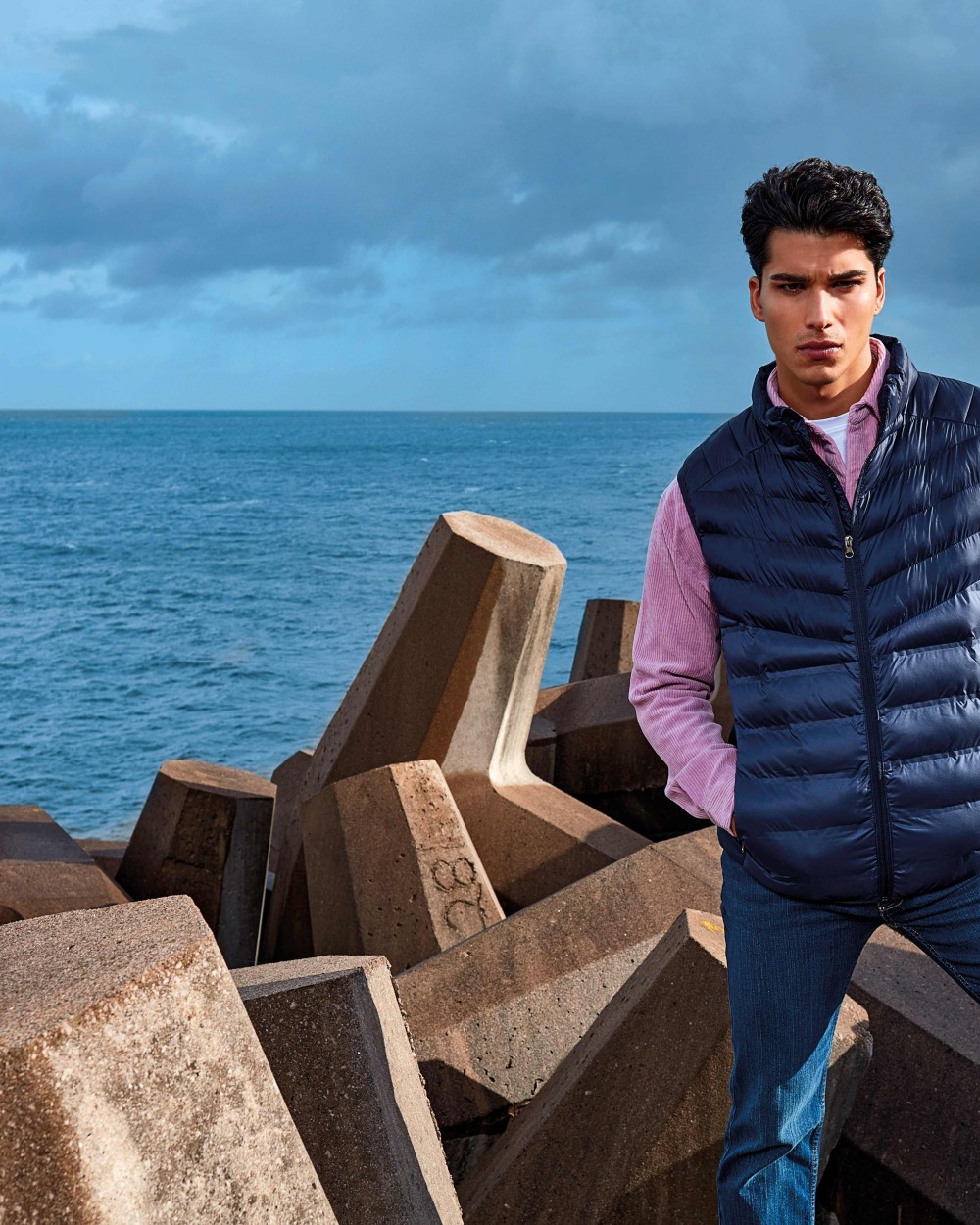 Vestes personnalisable 2786 Veste sans manches avec coutures thermocollées Mantel