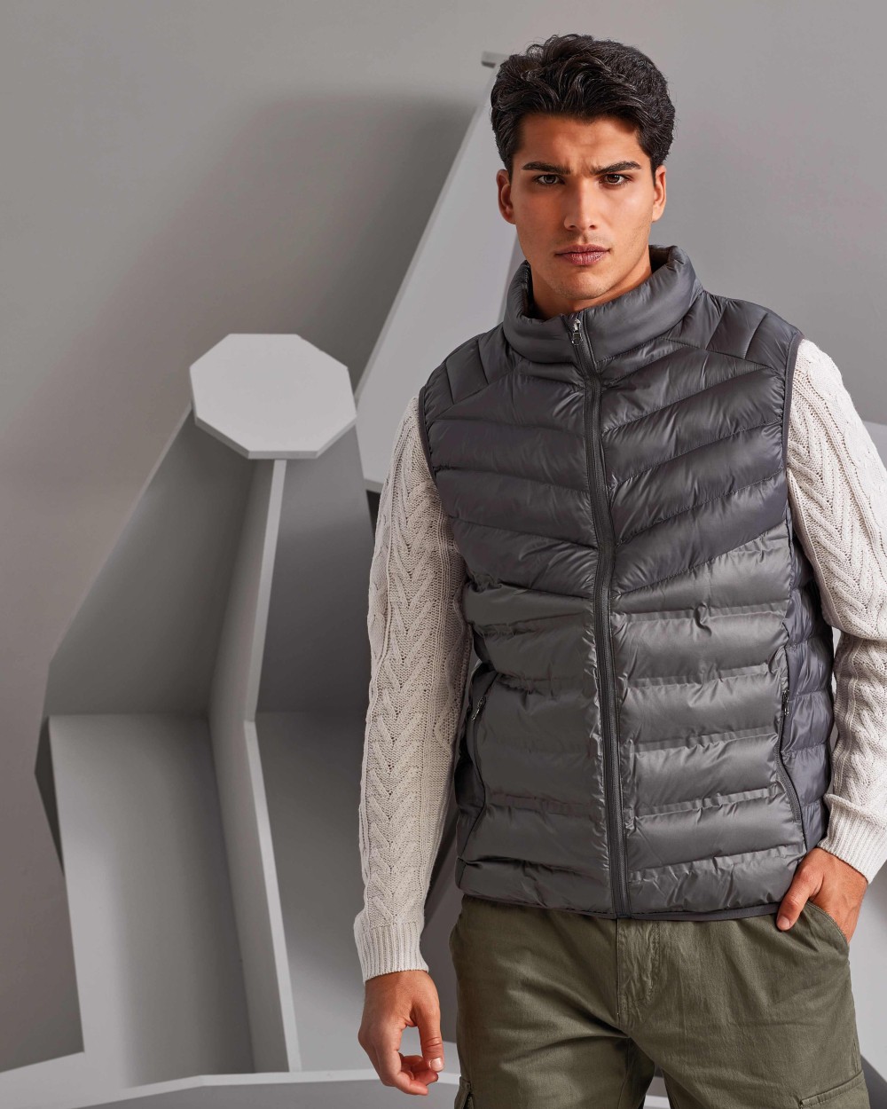 2786 Mantel moulded gilet Jacken personalisierbar