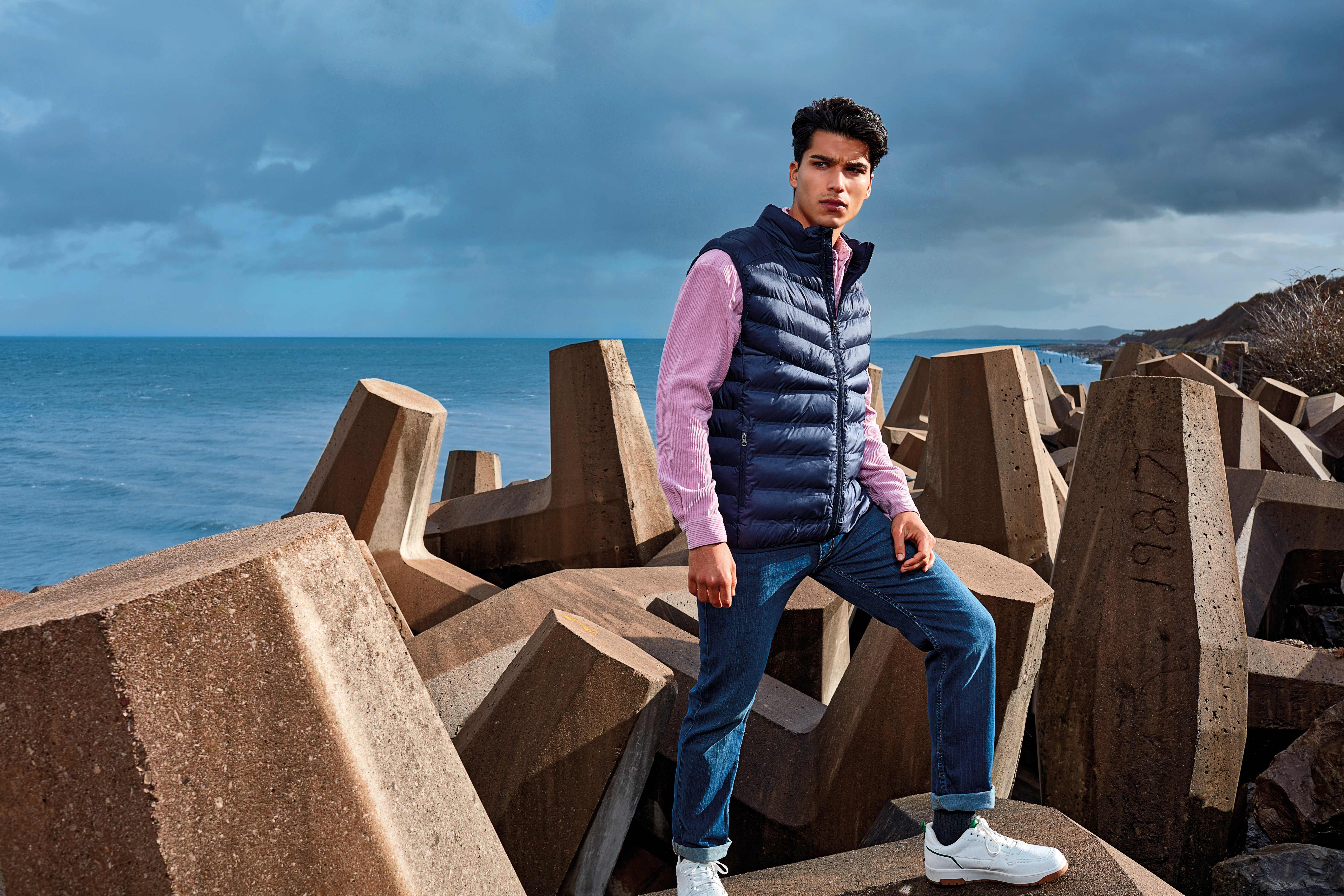 Vestes personnalisable 2786 Veste sans manches avec coutures thermocollées Mantel