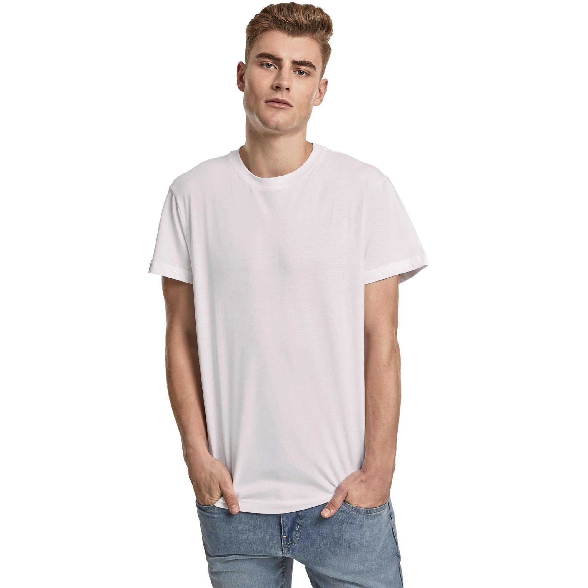 T-Shirts personnalisable BUILD YOUR BRAND Premium Combed Jersey T-Shirt
