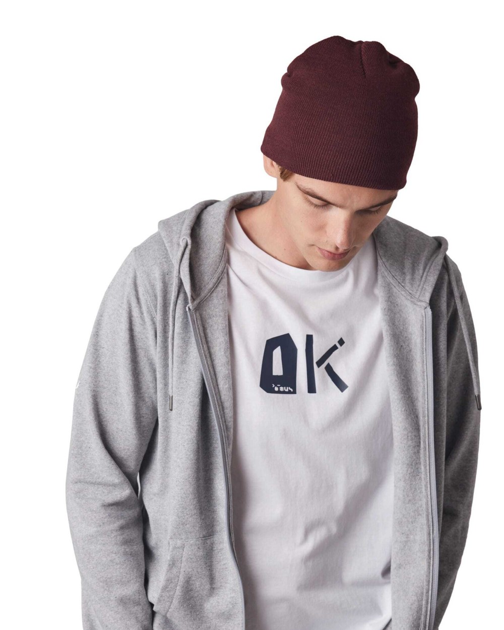 K-UP Feinmaschige Mütze Mützen personalisierbar