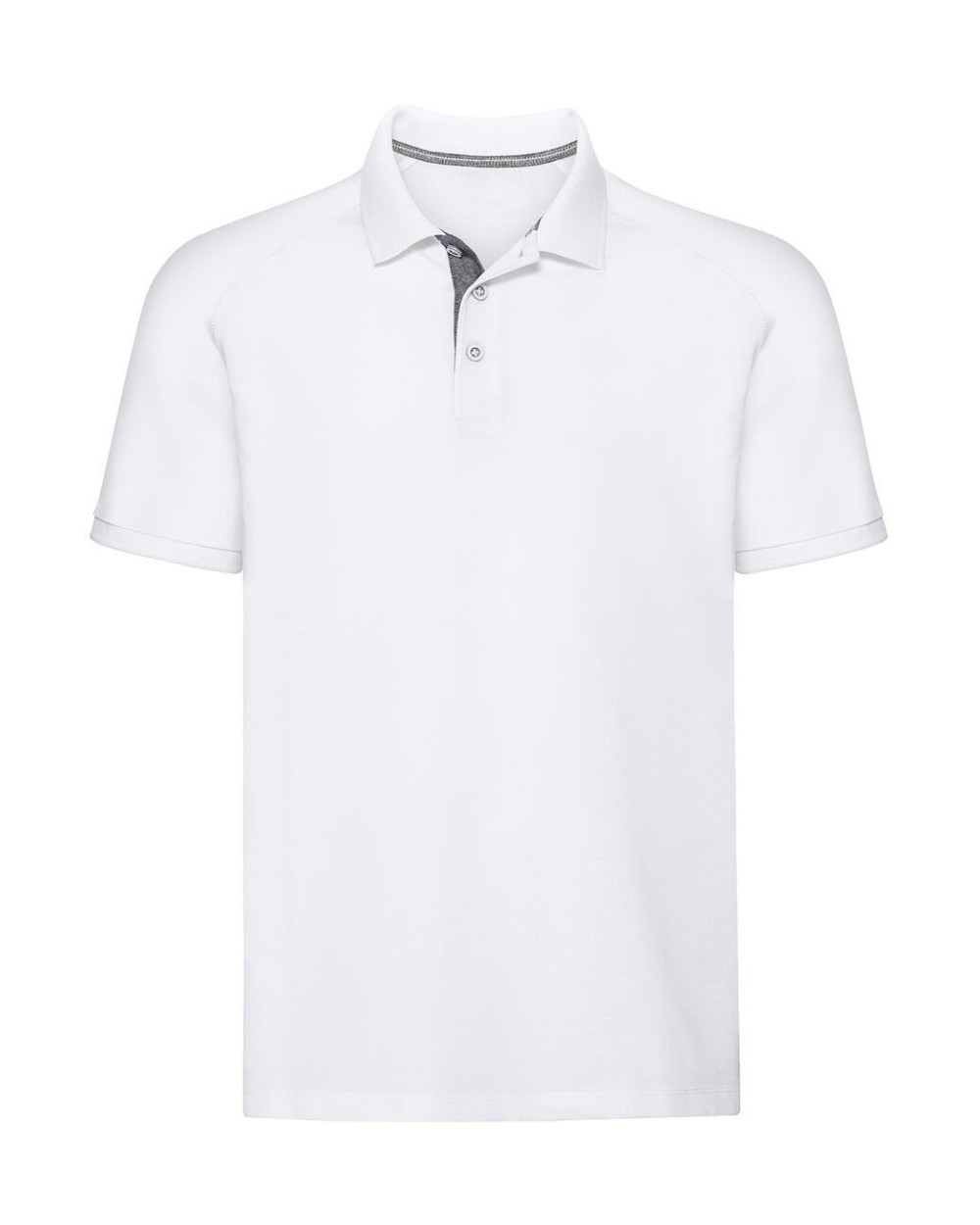 Polo's RUSSELL Men's HD Raglan Polo voor bedrukking &amp; borduring