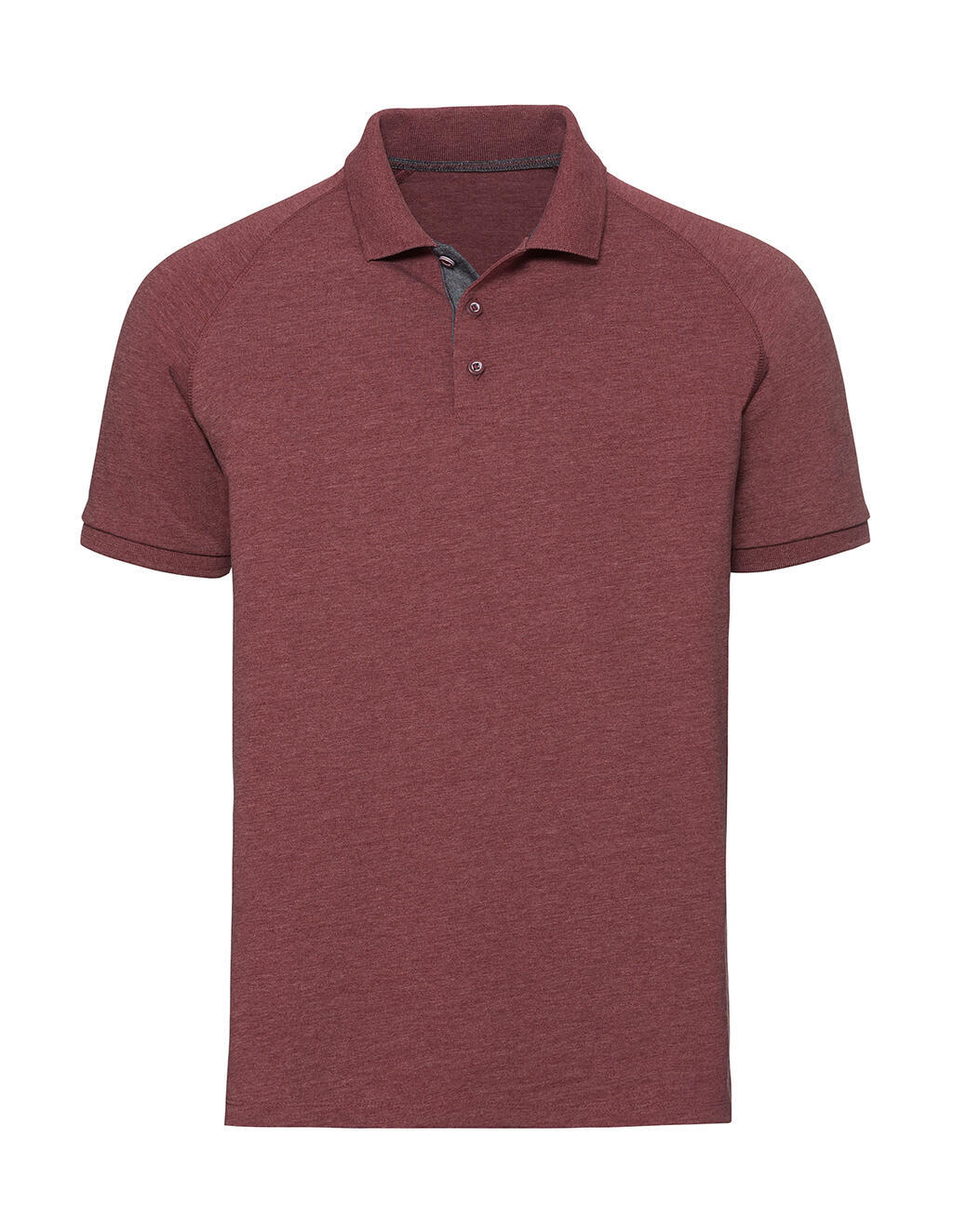 Polo's RUSSELL Men's HD Raglan Polo voor bedrukking &amp; borduring