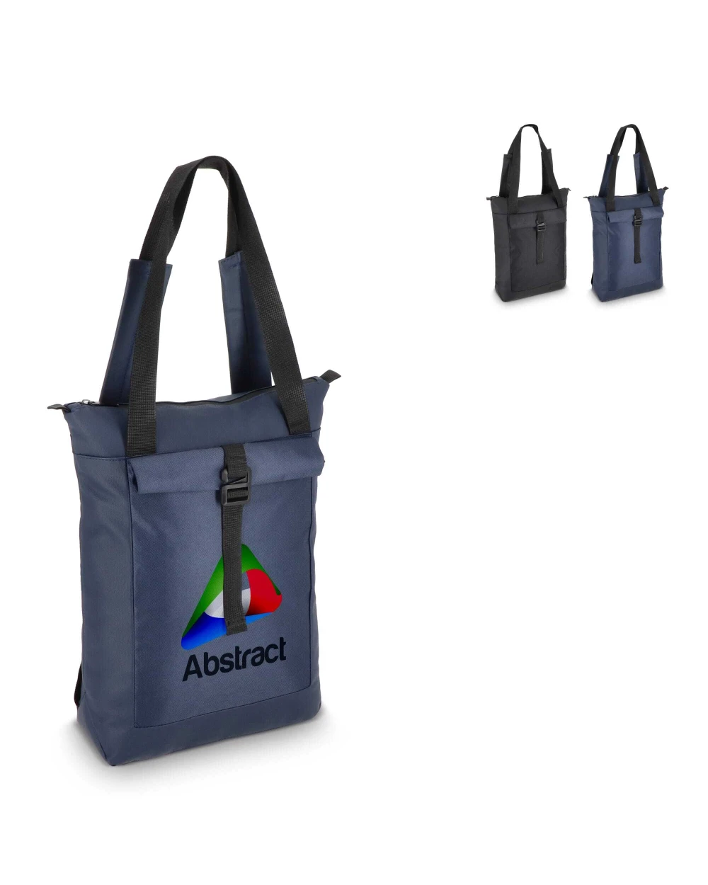 Tassen & Zakken 4DO rPET 600D Navi laptoprugzak 36 x 40 x 10 cm voor bedrukking &amp; borduring