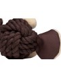 Benodigdheden MBW MiniFeet® Dog Toy Knotted Animal Monkey voor bedrukking &amp; borduring