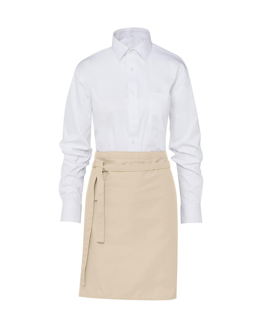Schorten BISTRO BY JASSZ BRUSSELS Short Bistro Apron voor bedrukking &amp; borduring