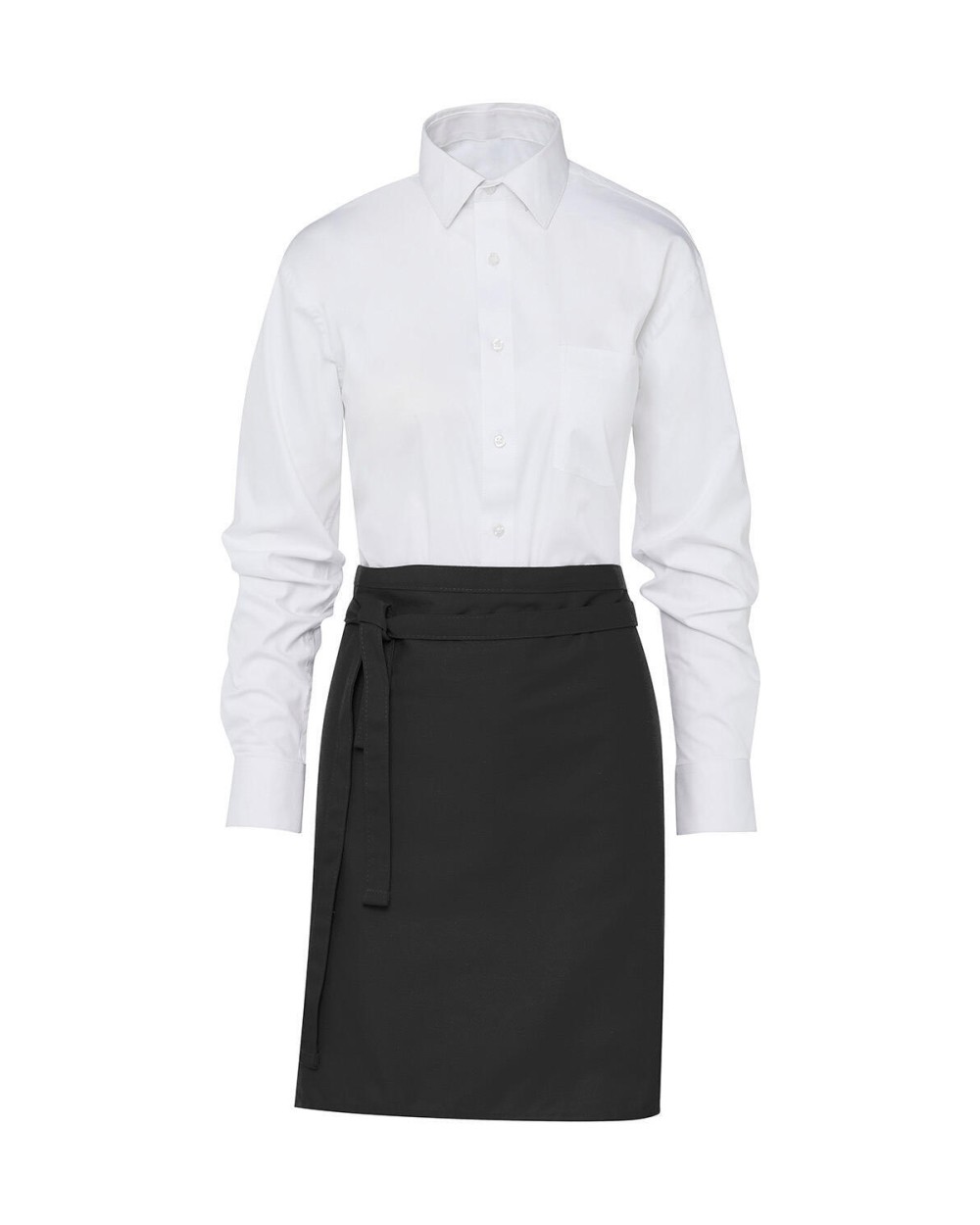 Schorten BISTRO BY JASSZ BRUSSELS Short Bistro Apron voor bedrukking &amp; borduring