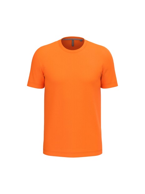 KARIBAN T-shirt col rond manches courtes homme /api/colors/d51260d5-b263-4200-988d-ee19f414959e personnalisable