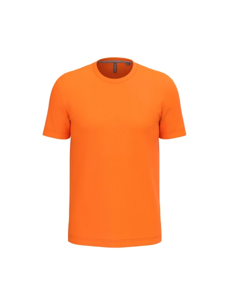 KARIBAN T-shirt col rond manches courtes homme /api/colors/d51260d5-b263-4200-988d-ee19f414959e personnalisable