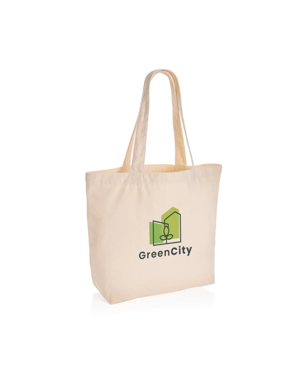 4DO Impact Aware™ 240g/m² rcCanvas Shopper + Tasche, ungefärbt Taschen personalisierbar