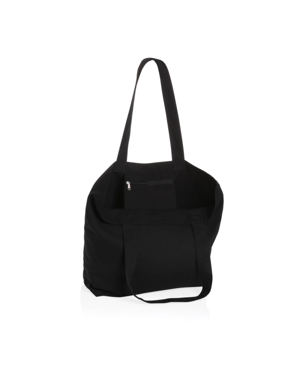 Tassen & Zakken 4DO Impact Aware™ re-canvas shopper met vakje 240gsm ongeverfd voor bedrukking &amp; borduring