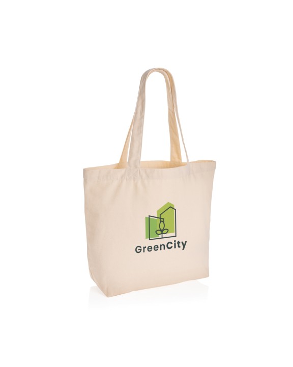 4DO Impact Aware™ 240g/m² rcCanvas Shopper + Tasche, ungefärbt Taschen personalisierbar