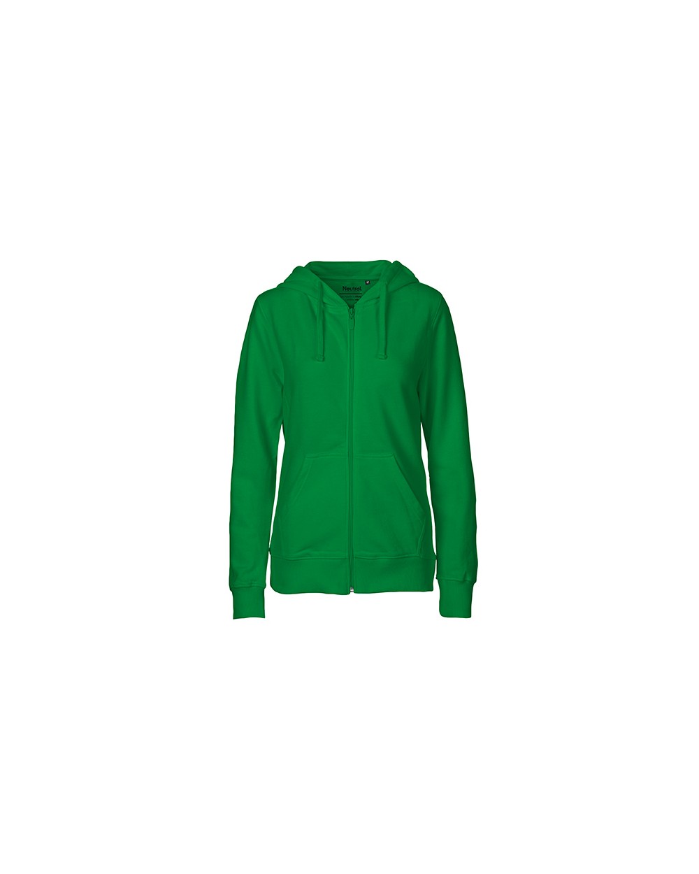 NEUTRAL LADIES HOODIE WITH ZIP Sweatshirts personalisierbar
