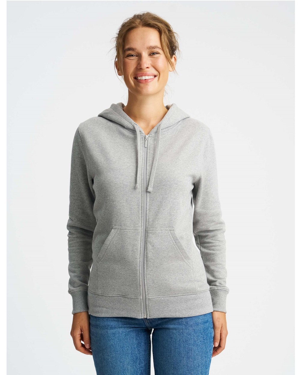 Sweaters & hoodies NEUTRAL LADIES HOODIE WITH ZIP voor bedrukking &amp; borduring