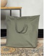 Sacs & Bagagerie personnalisable HALINK Organic Canvas Carrier Bag Medium Long Handle London 02